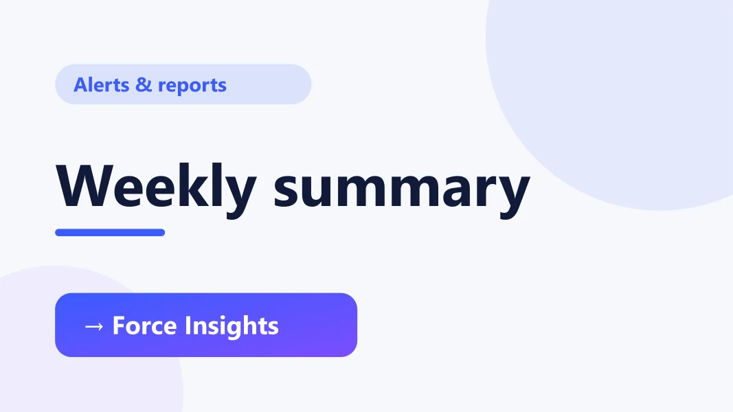 Weekly summary and Metriflow